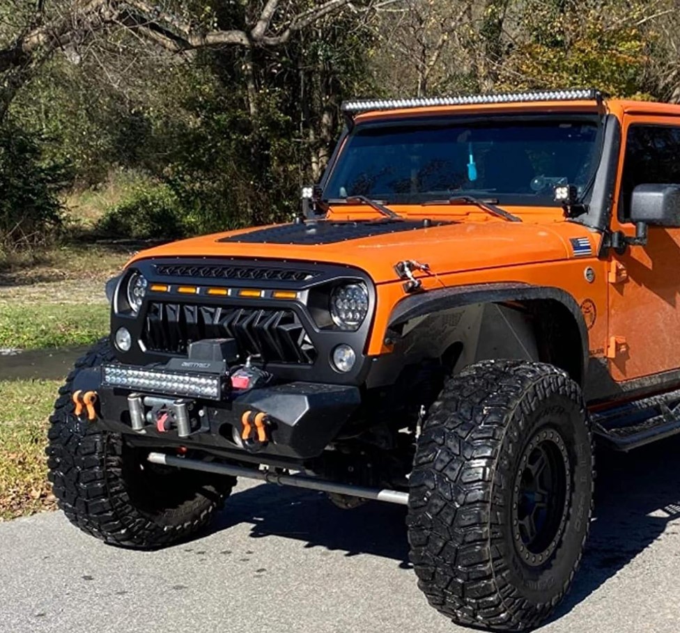 ცხაური WRANGLER 2007-2017 JK სანათით (JL STYLE)